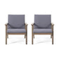 Outdoor Club Chair With Cushion