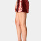 Buddylove - Court High-waisted Metallic Shorts