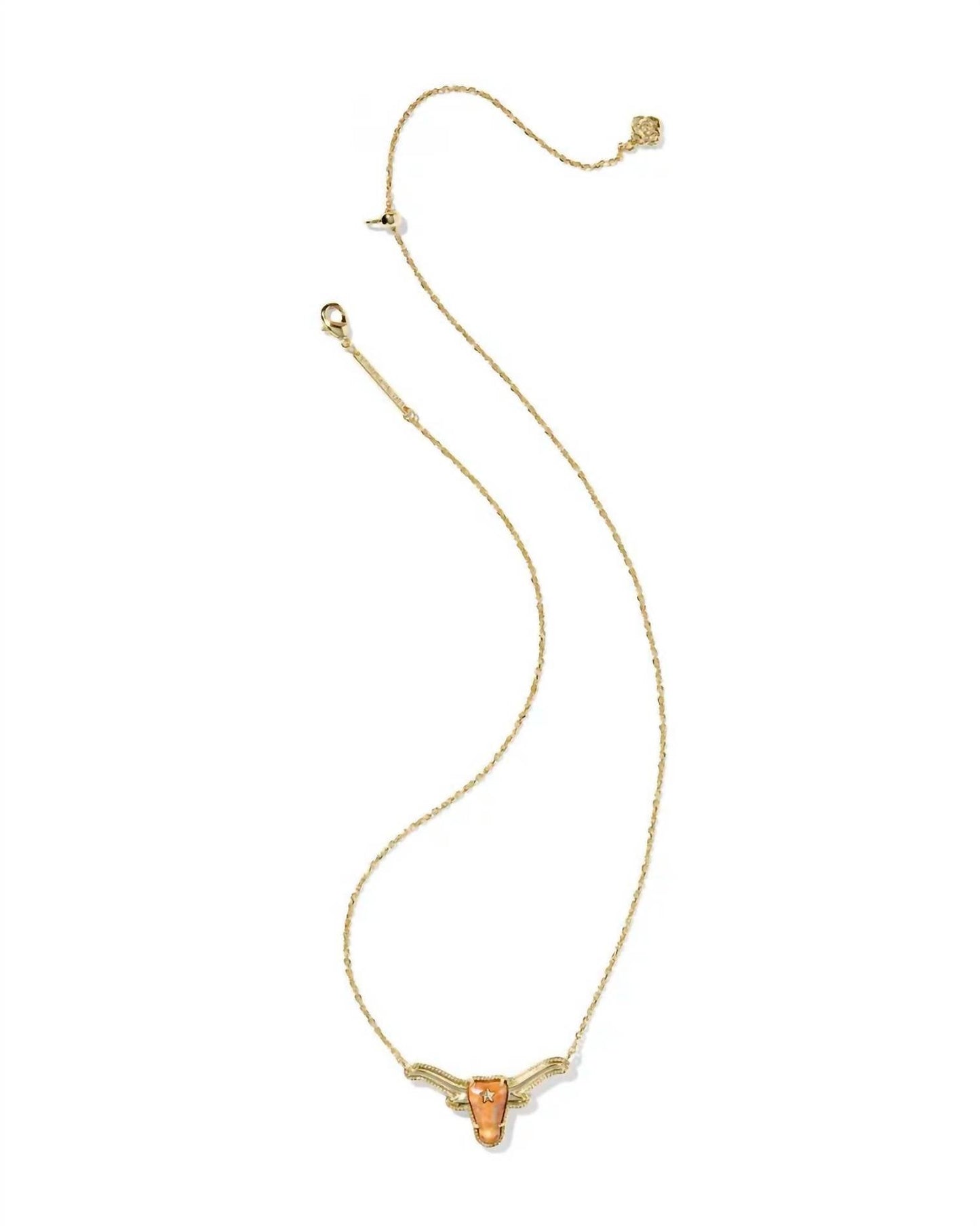 Kendra Scott - Women's Longhorn Short Pendant Necklace