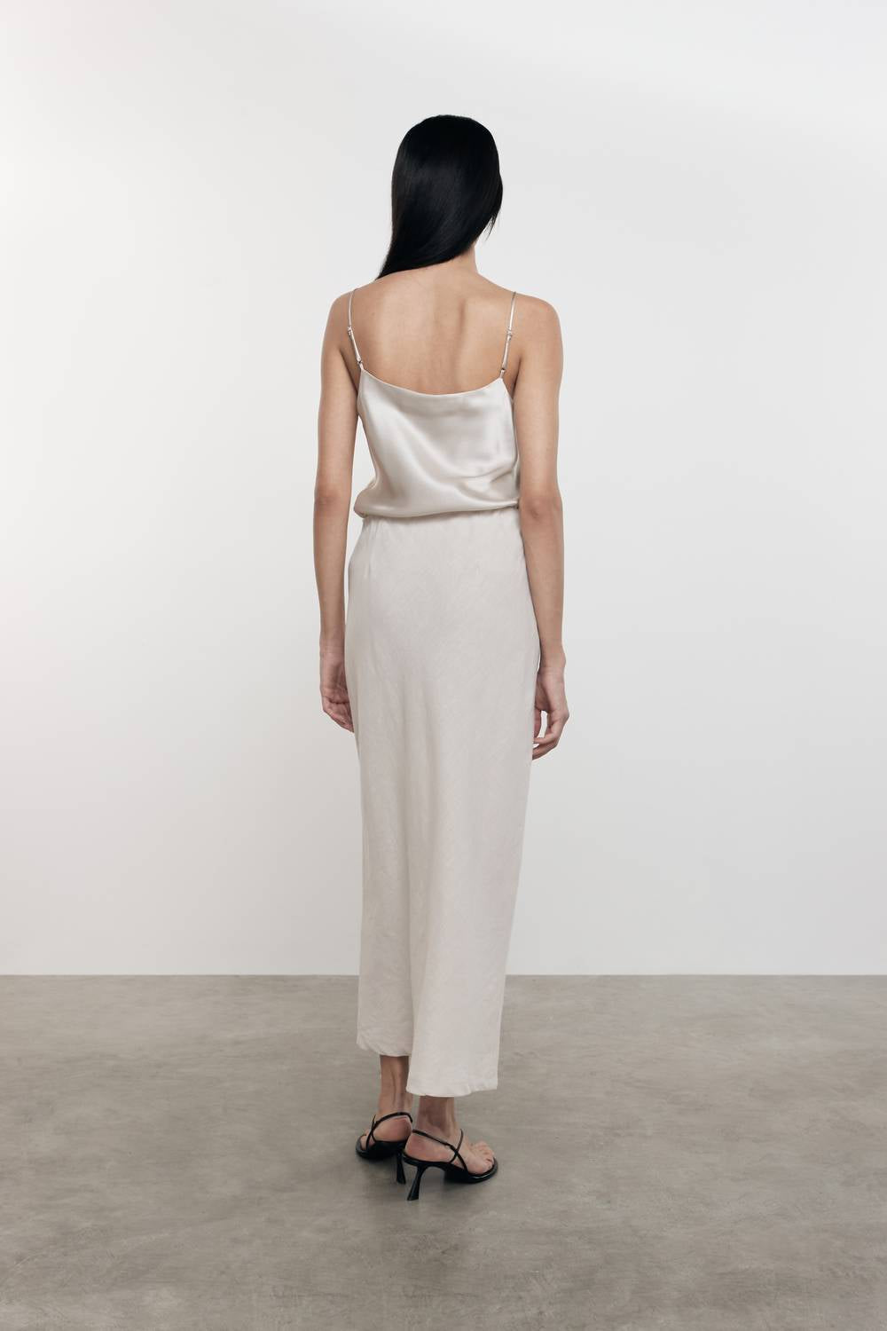 Enza Costa - LINEN BIAS SKIRT