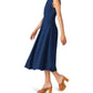 Steve Madden - Talasyn Bubble Hem Denim Midi Dress