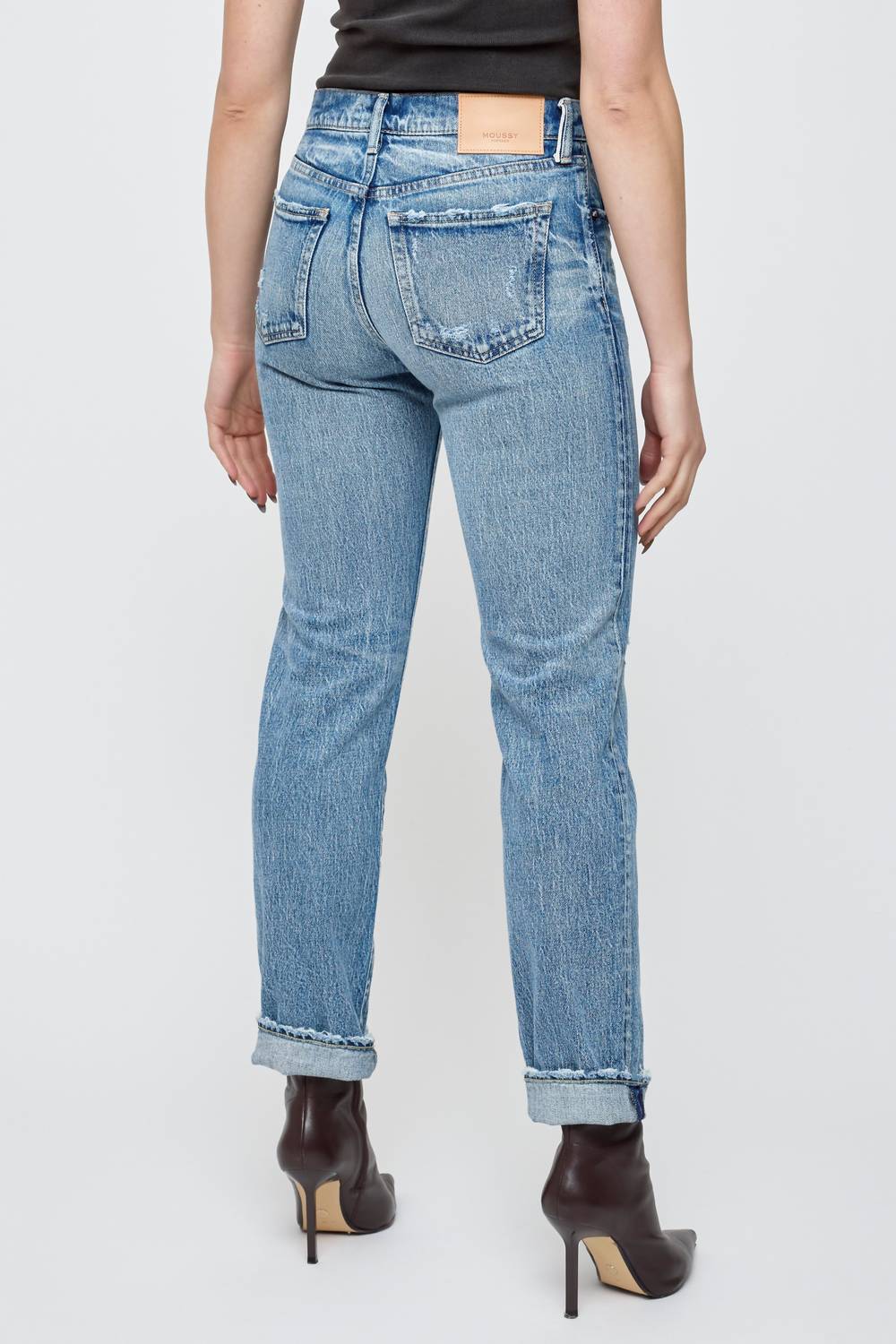 Moussy - Farmingdale Slim Straight Jeans