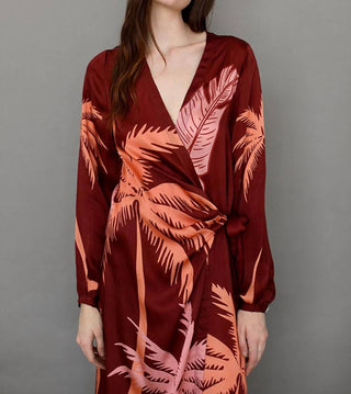 Las Sureñas - Lion Palms Long Dress