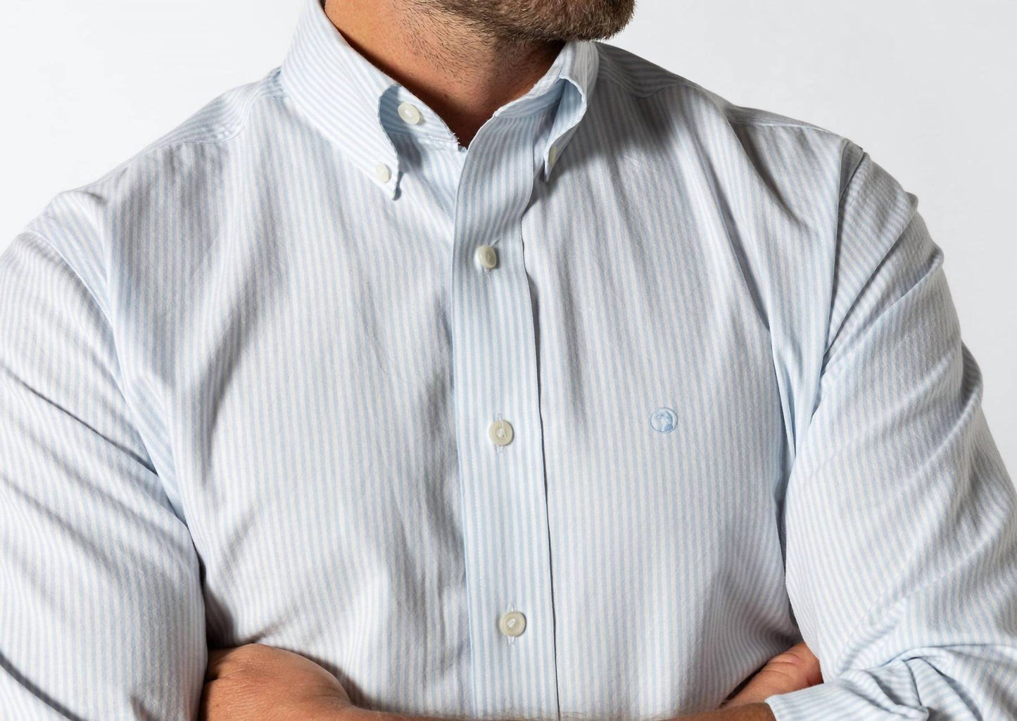 Duck Head - Collins Stripe Cotton Oxford Sport Shirt