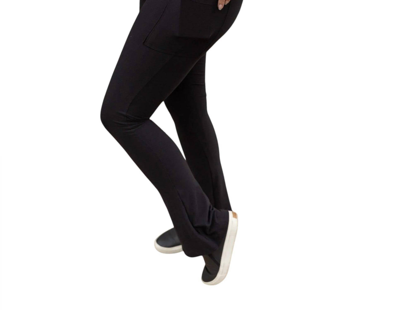Julia Rose - Flare Leggings With Pockets