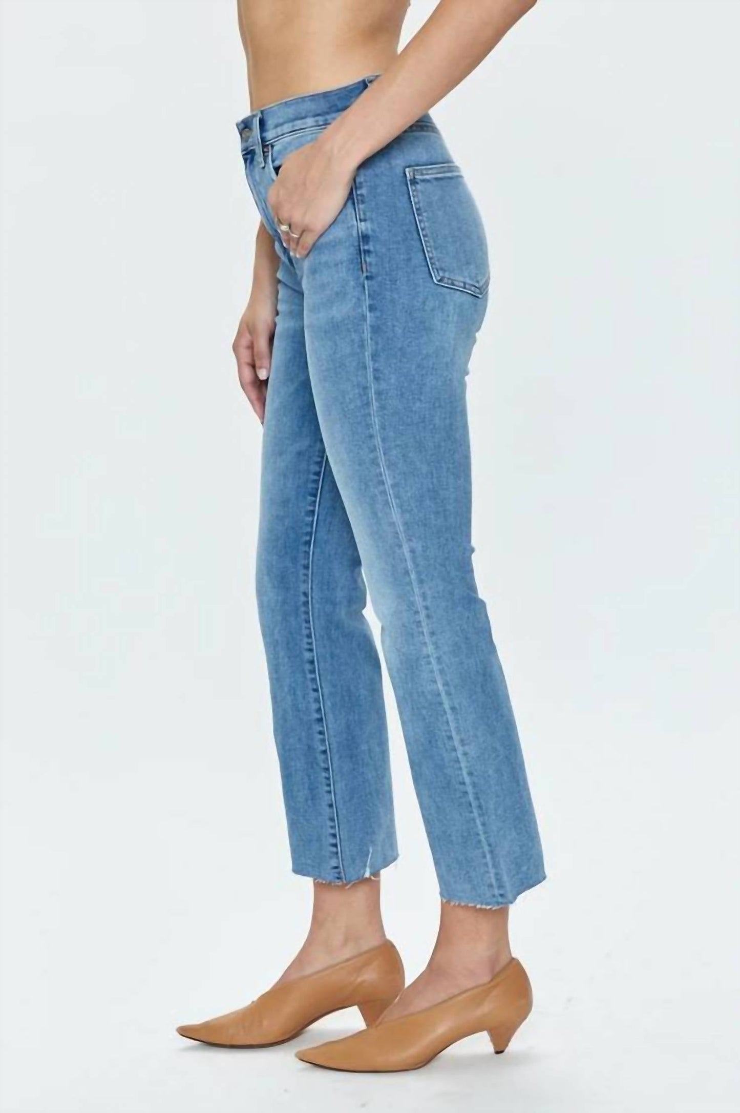 Pistola - Lennon High Rise Crop Boot Cut Jeans