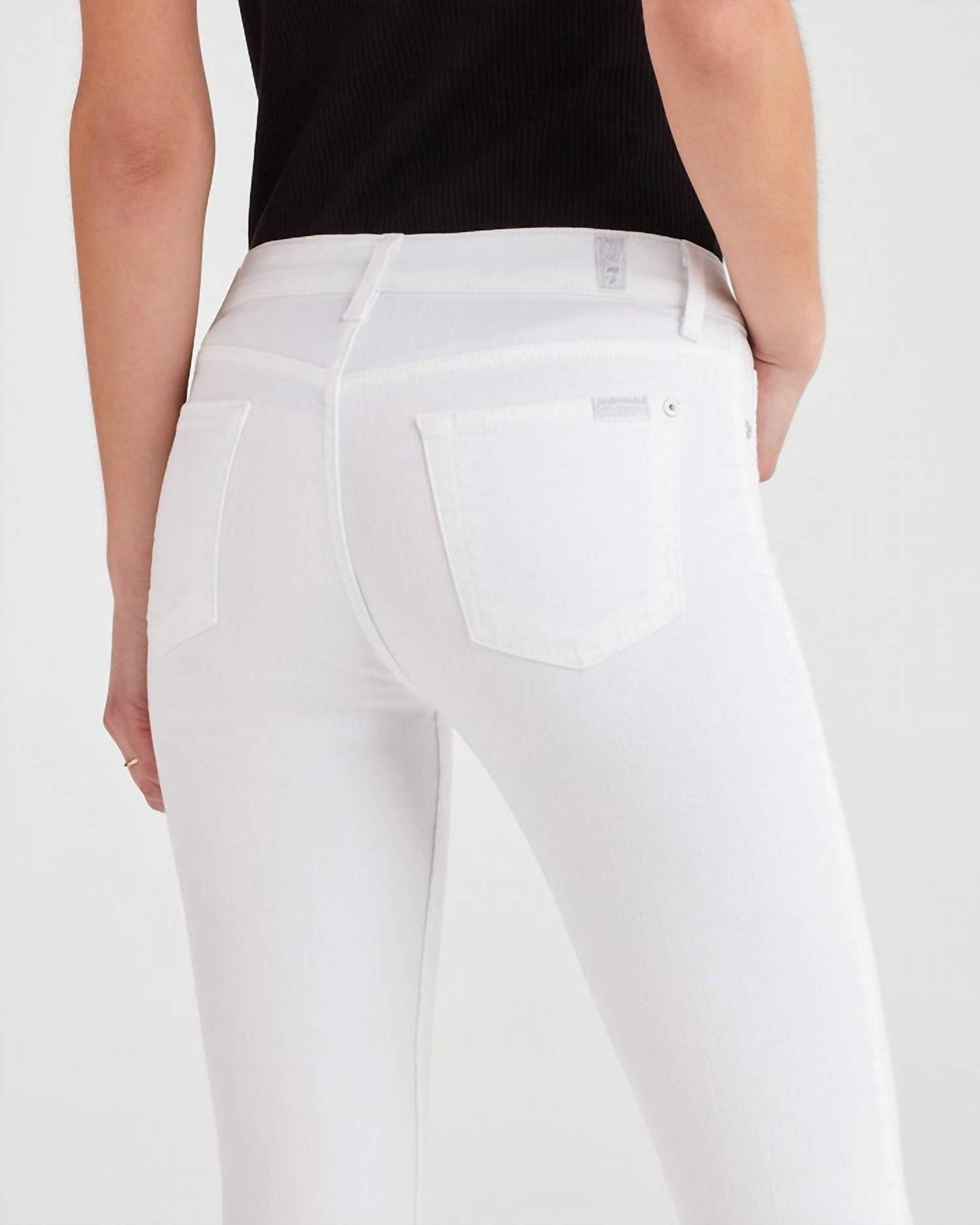 7 For All Mankind - MID RISE ANKLE SKINNY JEAN