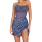 Ashleylauren - Strapless Cocktail Dress