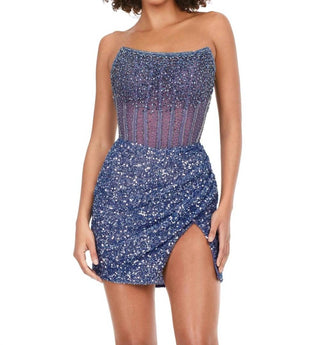 Ashleylauren - Strapless Cocktail Dress