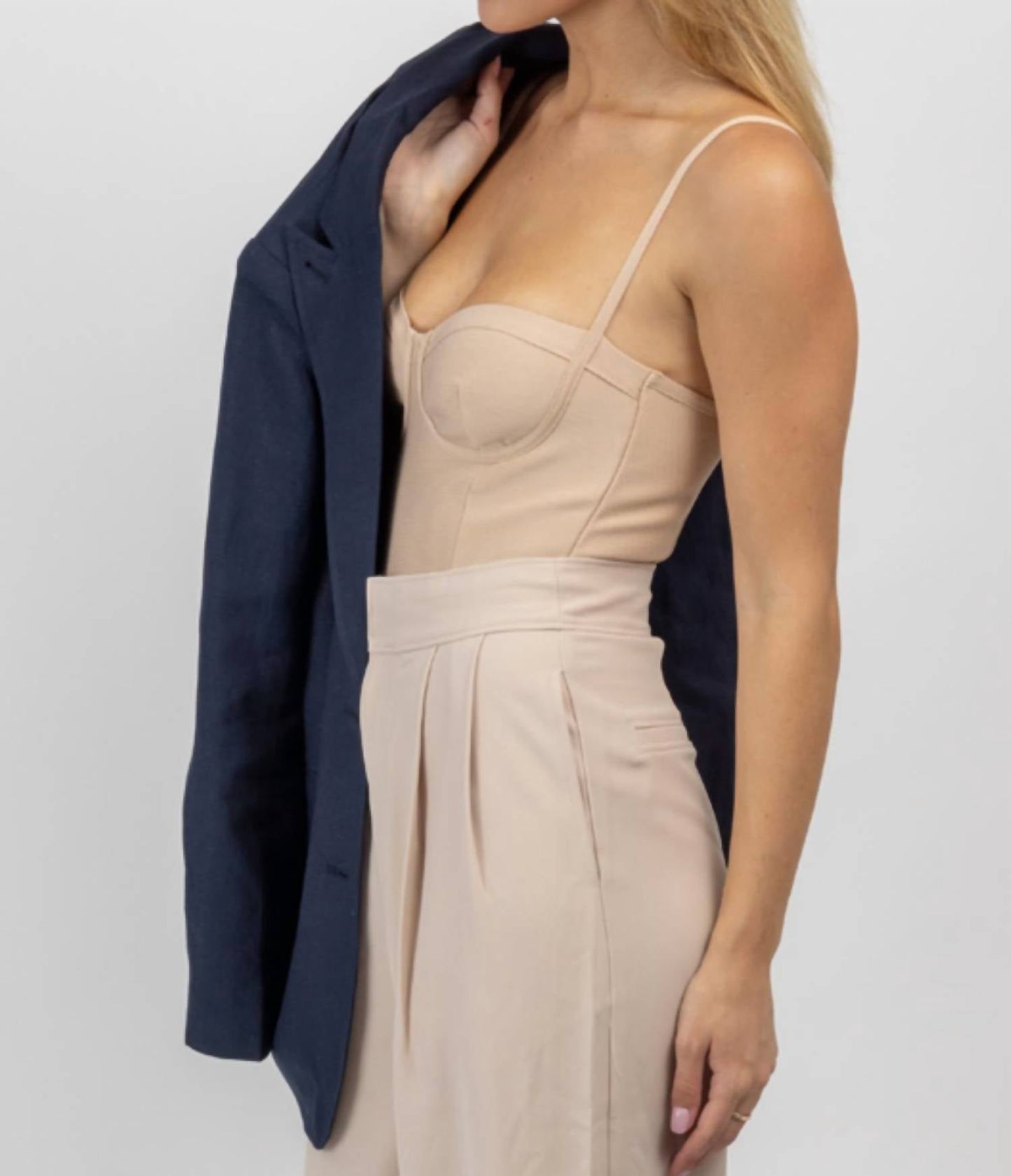 Win Win - BUSTIER SLEEVELESS STRETCH BODYSUIT