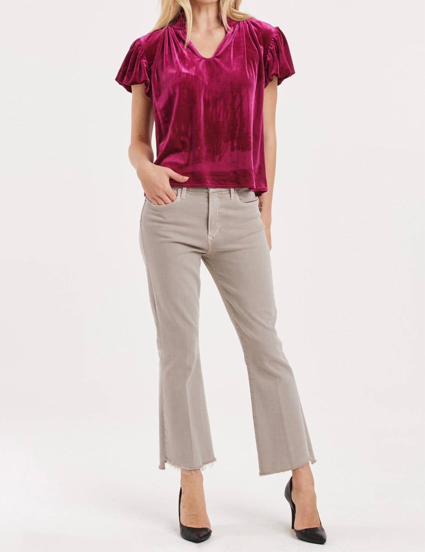 Another Love - Eira Velvet Top