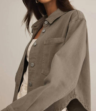 Z Supply - All Day Cropped Denim Jacket