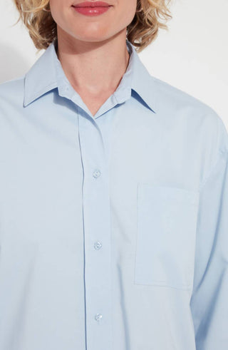 Lysse - Sofia Striped Cropped Shirt