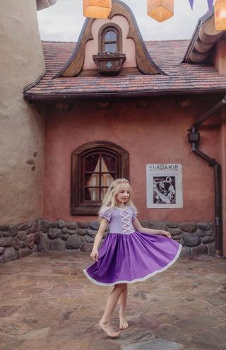Only Little Once - Rapunzel Ballroom Gown