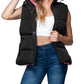 Snobbish - Hooded Vest With Snap And Zip Closure