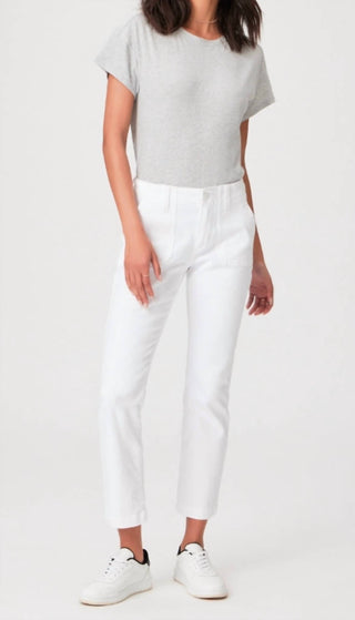 Paige - Mayslie Ankle Straight Jeans