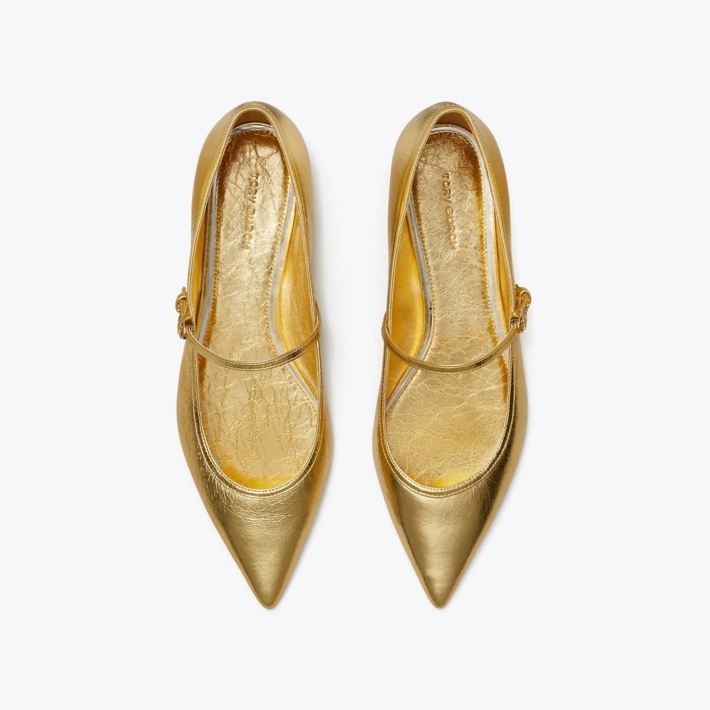 Tory Burch - Women's Double T Buckle Mary Jane Flat