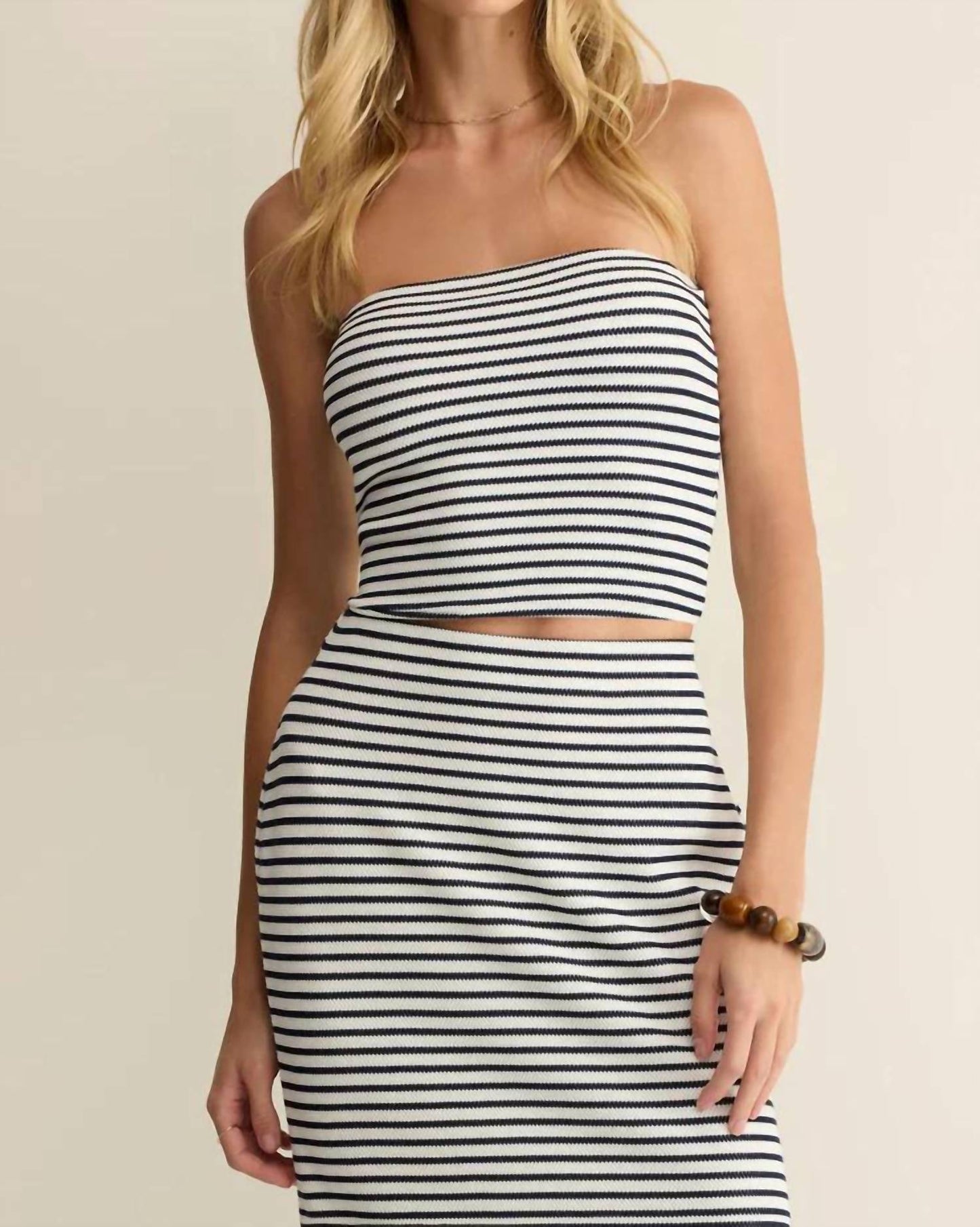 Z Supply - Caffari Stripe Tube Top Tank