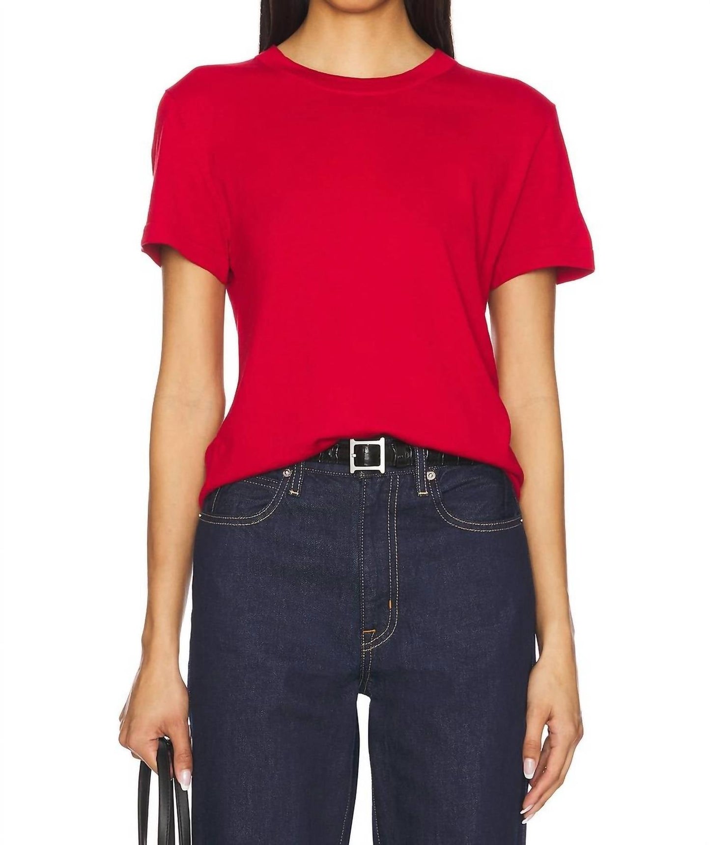 Enza Costa - Silk Knit Perfect Tee