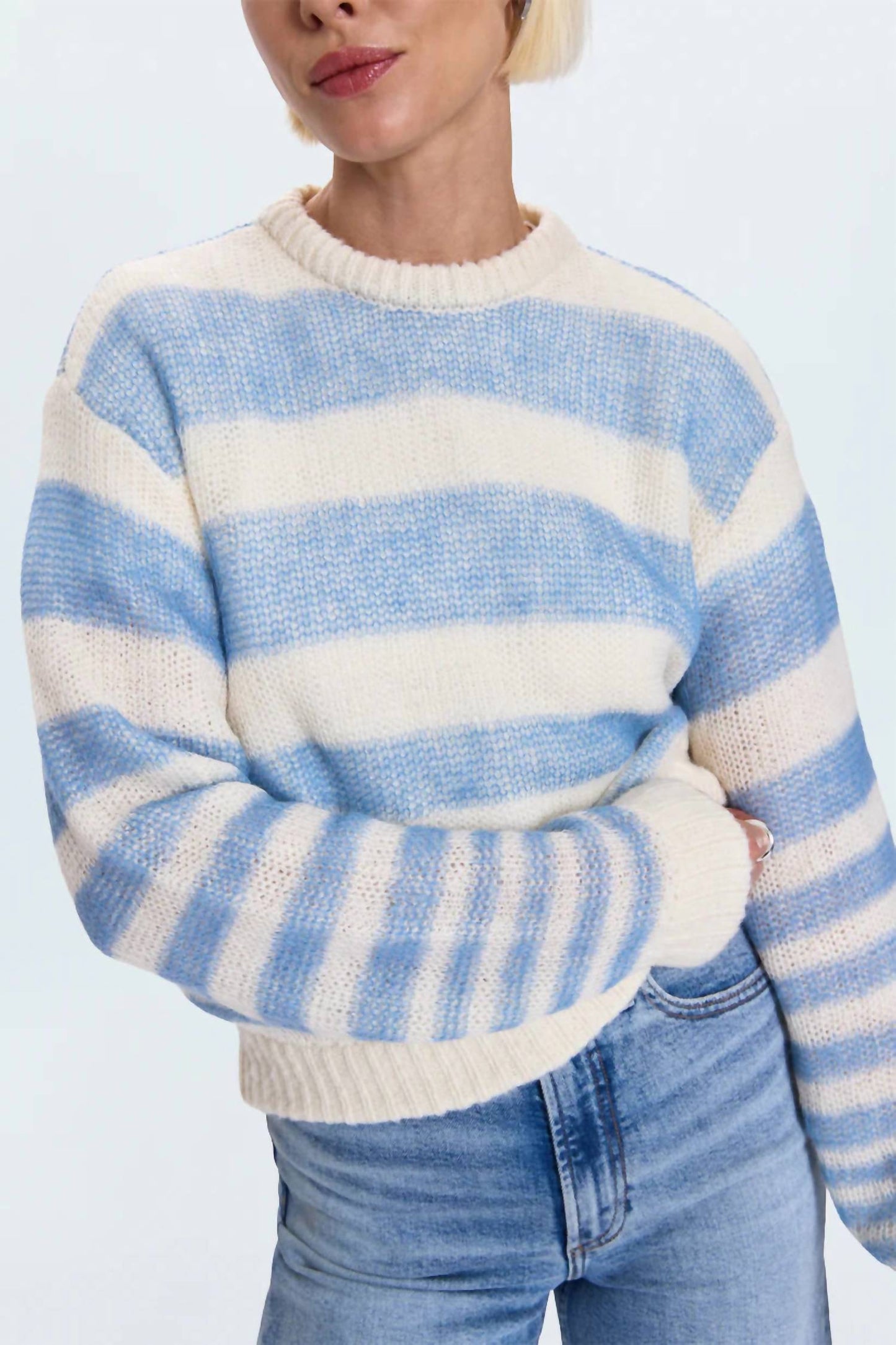 Pistola - Moa Striped Bubble Sweater