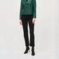 Joseph Ribkoff - Foiled Knit Moto Jacket