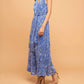 Eva Franco - Sunny V-Neck Palazzo Pant Jumpsuit