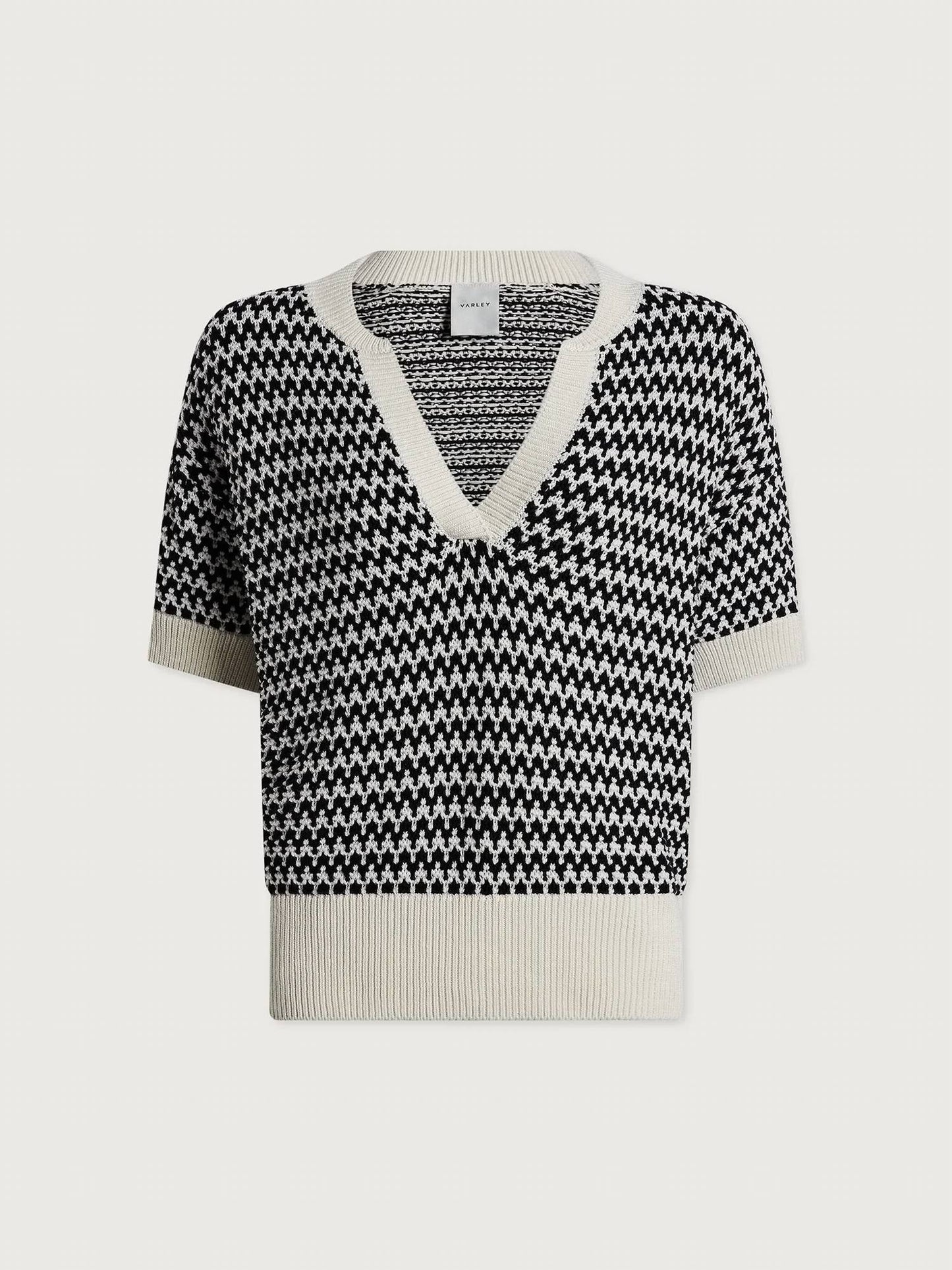 Varley - Dora V Neck Knit Top