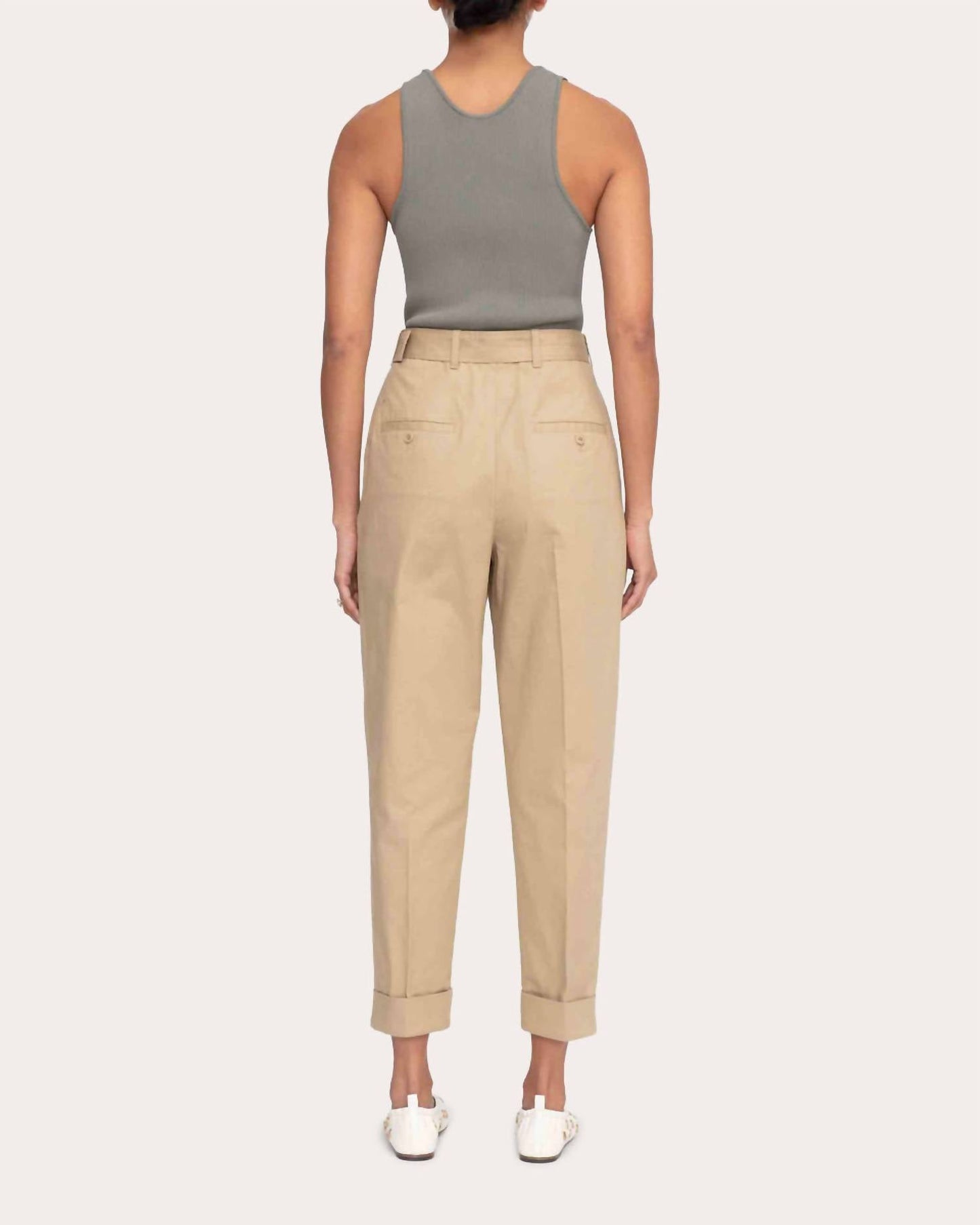 3.1 Phillip Lim - Belted Pleated Carrot Pant