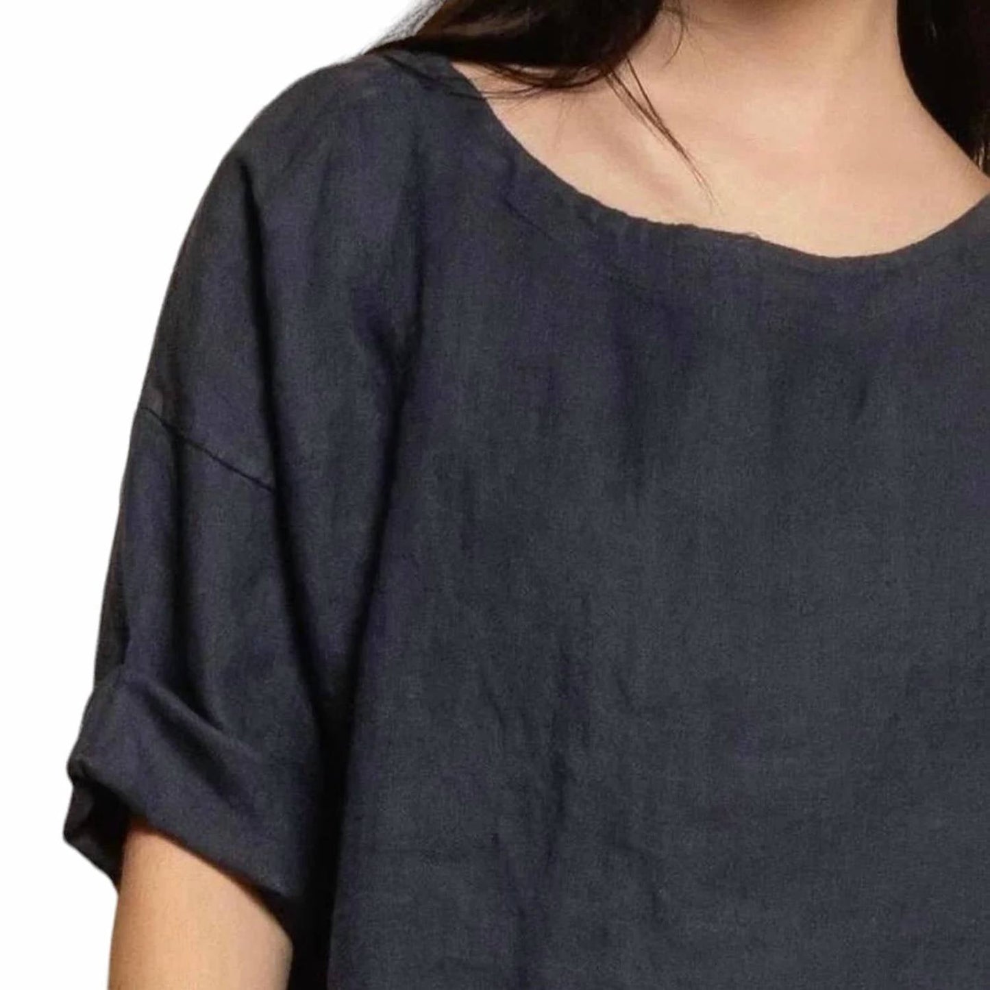 Made In Italy - Elisa Linen Top