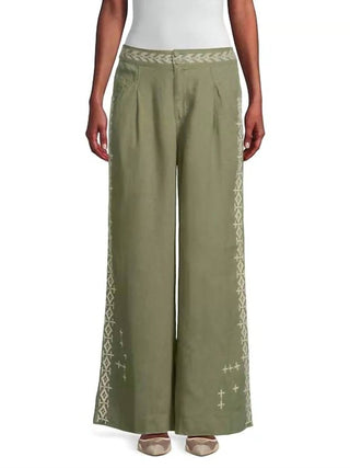 Johnny Was - WIDE LEG PLEAT PANT CATIA