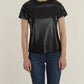 Dolce Cabo - Faux Leather Shirt
