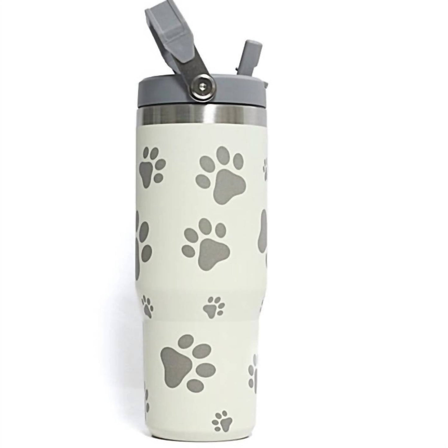 42Pops - Animal Paw Print Stainless Steel Insulated 30 Oz Tumbler