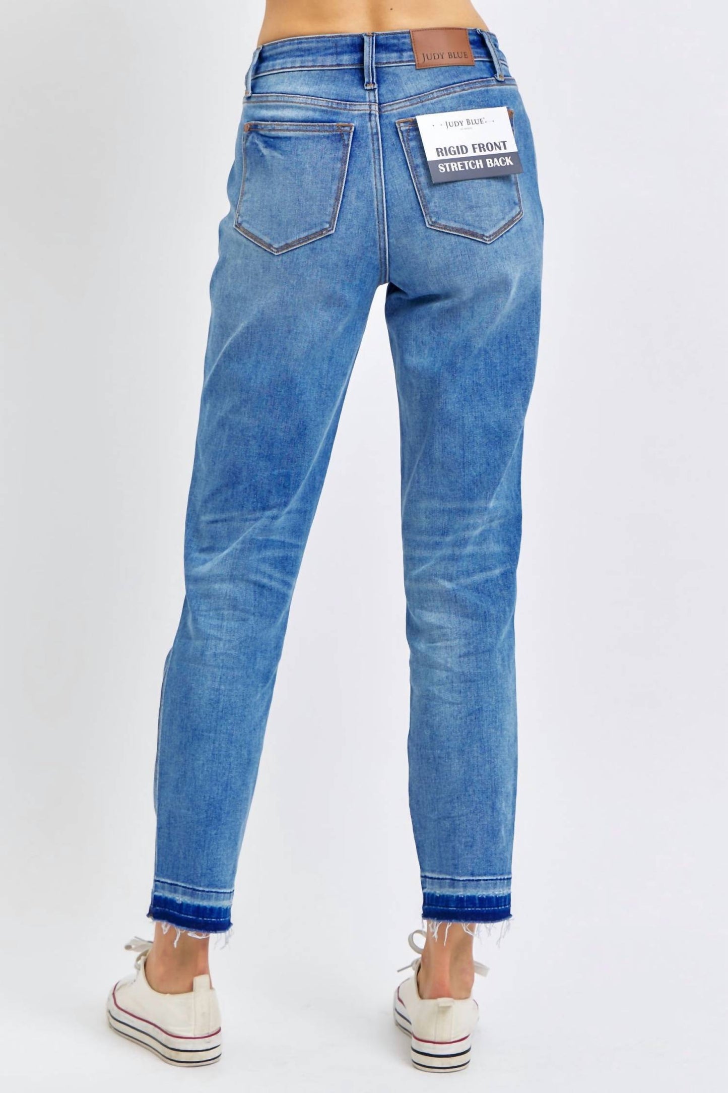 Judy Blue - Rigid Magic Release Hem Boyfriend Jeans