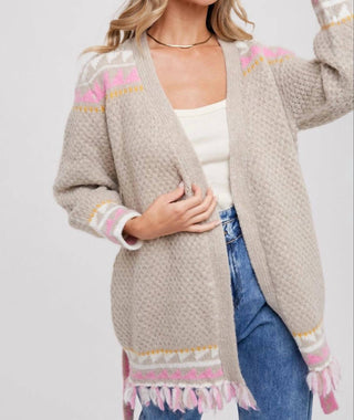 Bluivy - Boho Beauty Belted Cardigan