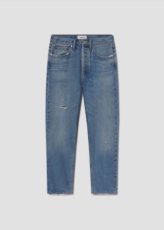 Agolde - 90's Crop Mid Rise Straight Jeans