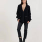 Vintage Havana - Zip Front Utility Cardigan