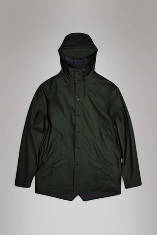 Rains - Hooded Built-in Cap Rain Jacket