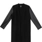 Clara Sunwoo - Ponte Liquid Leather Cardigan
