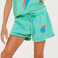 Vintage Havana - Burnout Lightning Smiley Short