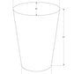 Drum Accent Side Table, Elegant Design