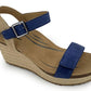 Aetrex - Women's Sydney Quarter Strap Wedge Sandal