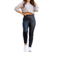 Julia Rose - Farrah High-Waisted Faux Leather Leggings