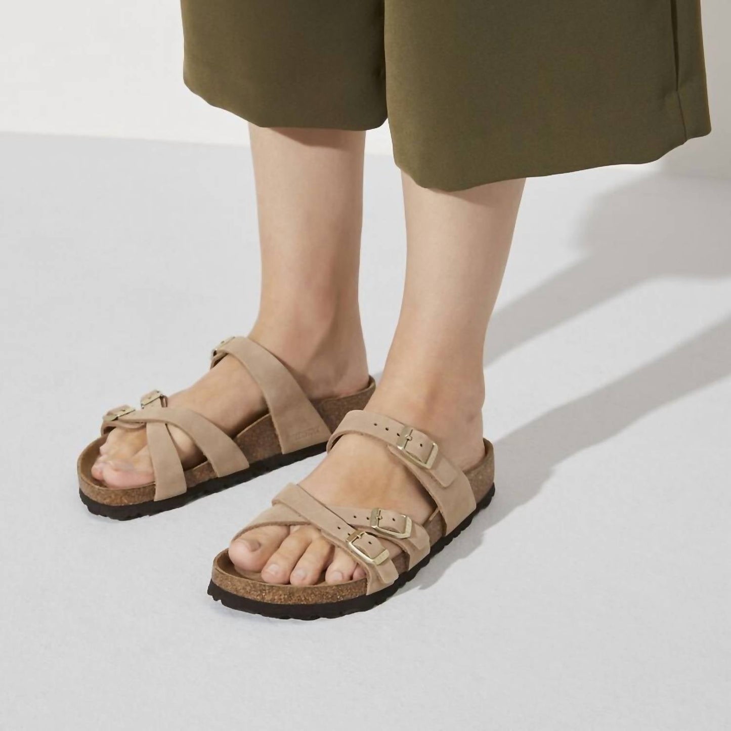 Birkenstock - Women's Franca Soft Footbed Leather Sandal