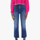 Mother - Mock Neck Jumper Crop Sweater