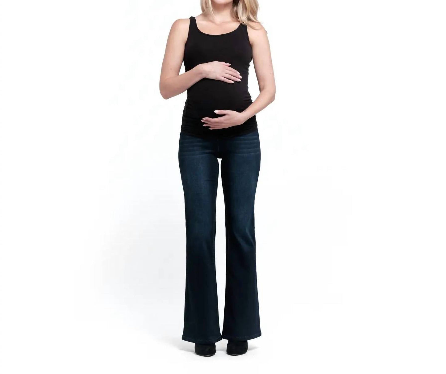 1822 Denim - Maternity 33" Better Butter Slim Boot Jeans