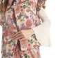 &Merci - Flutter Sleeve Floral Puff Vest