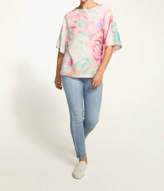 Fdj - Printed 3/4 Sleeves Top
