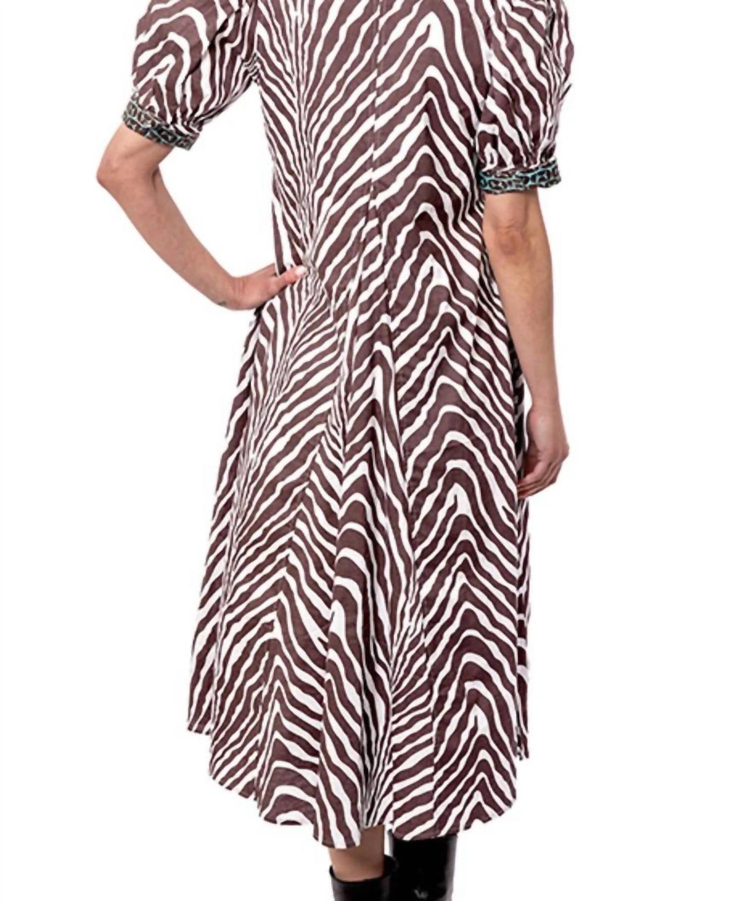 Dizzy-Lizzie - Montauk Animal Print Dress