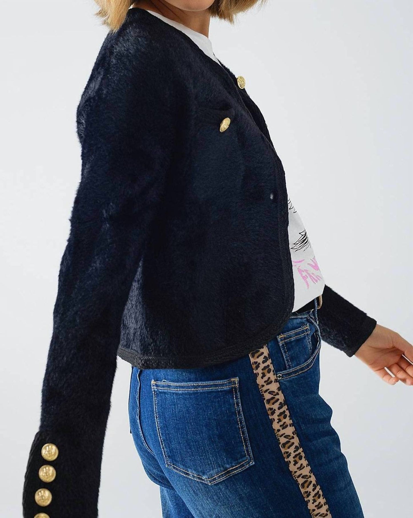 Q2 - Vanessa Fuzzy Cardigan Jacket
