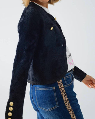 Q2 - Vanessa Fuzzy Cardigan Jacket